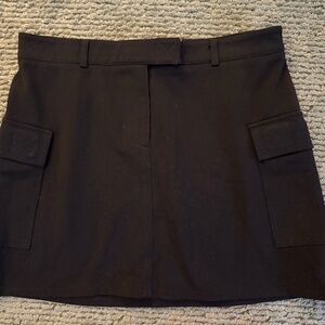 Vintage BEBE black Mini Skirt
